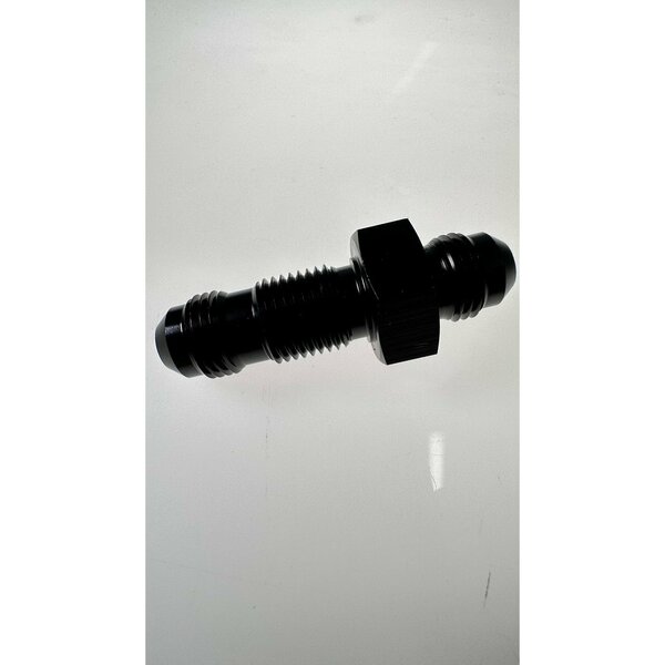 Redhorse ADAPTER FITTING 10 AN Male Straight Without ORing Aluminum Black Single 832-10-2